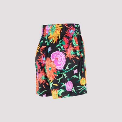 Shop Gucci X Ken Scott Print Shorts In Multi