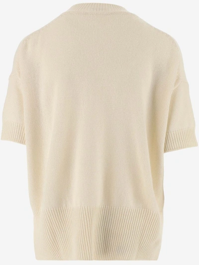 Shop Jil Sander Short In Beige