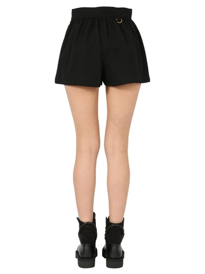 Shop Givenchy Puffy Bermuda Shorts In Black