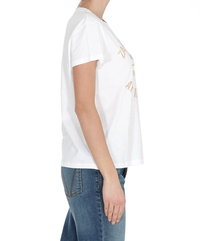 Shop Zadig & Voltaire Zoe Balson Glitter T In White