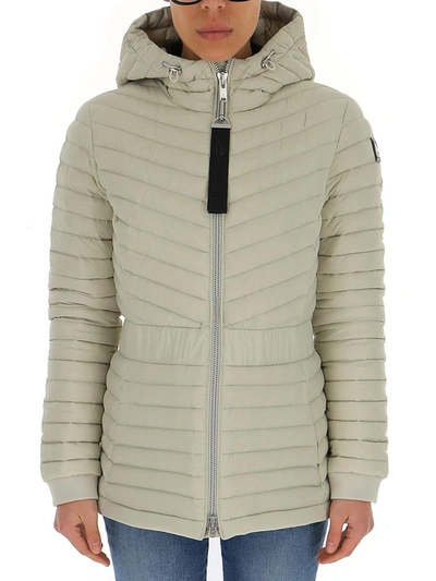 Shop Moose Knuckles Vanilla Sky Jacket In White