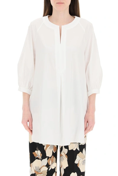 Shop Max Mara Studio Oriana Blouse In White