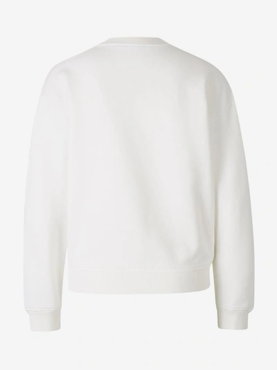 Shop Givenchy Island Print Sweatshirt In White