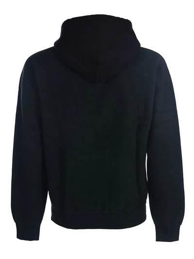 Shop Jw Anderson Step Hem Jwa Hoodie In Black