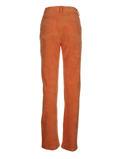 Shop Maisie Wilen Mockuentary Jeans In Orange