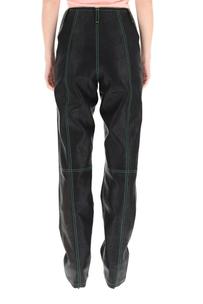 Shop Y/project High Waist Straight Leg Pants In Black