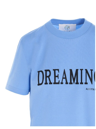 Shop Alberta Ferretti Dreaming Print T In Blue