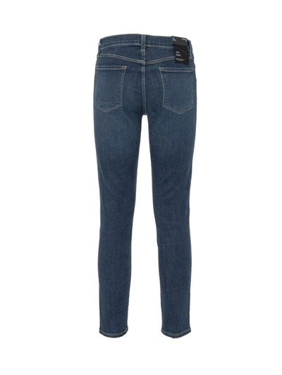 Shop J Brand Capri Cropped Skinny Jeans In Blue