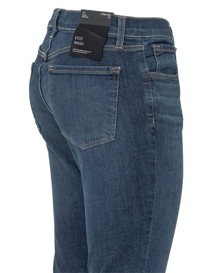 Shop J Brand Capri Cropped Skinny Jeans In Blue