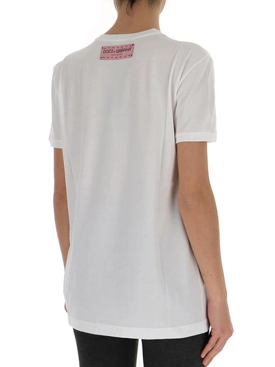 Shop Dolce & Gabbana Fashion Explosion T In White