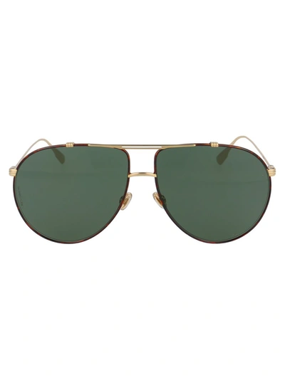 Shop Dior Eyewear Monsieur1 Aviator Sunglasses In Multi