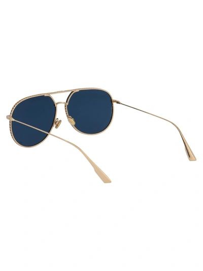 Shop Dior Eyewear Aviator Frame Sunglasses In Black