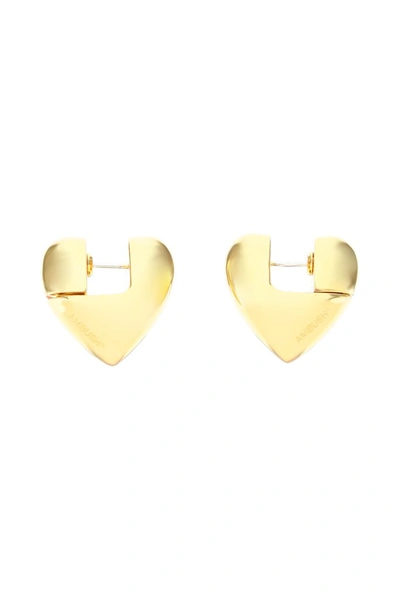 Shop Ambush Small Heart Earrings In Gold