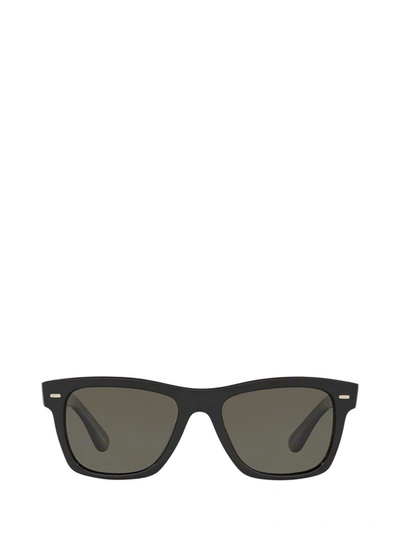 Shop Oliver Peoples Oliver Sunglasses In Black