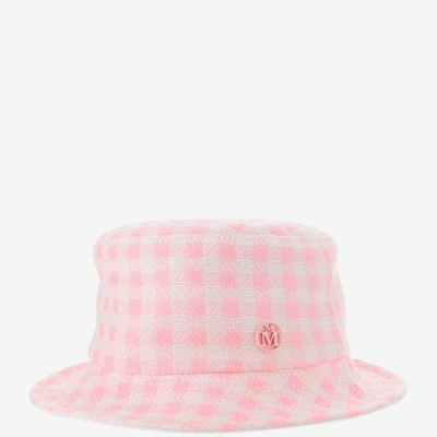 Shop Maison Michel Jason Reversible Bucket Hat In Multi