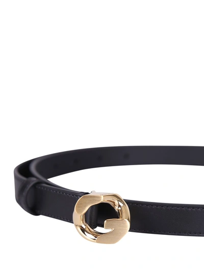 Shop Givenchy G Chain Buckle Reversible Belt In Black