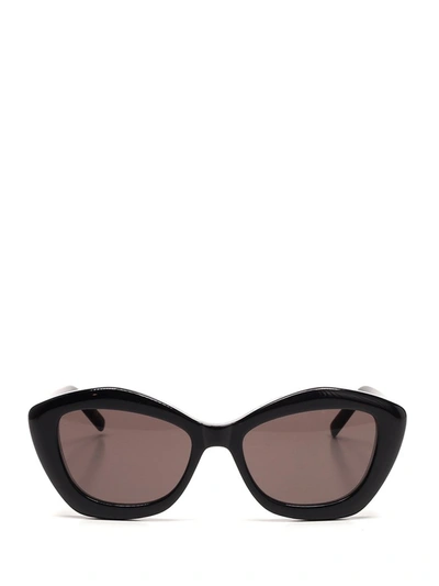 Shop Saint Laurent Eyewear Sl 68 Sunglasses In Black