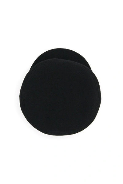 Shop Maison Michel New Abby Logo Detailed Sailor Cap In Black