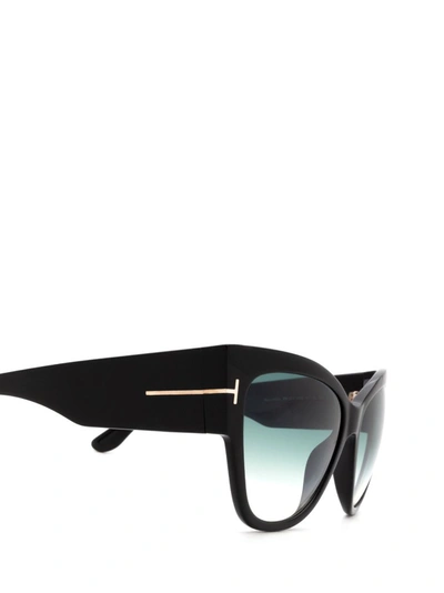 Shop Tom Ford Eyewear Anoushka Cat Eye Sunglasses In Black