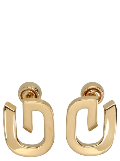 Shop Givenchy G Link Earrings In Gold