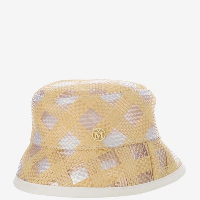 Shop Maison Michel Axel Bucket Hat In Multi