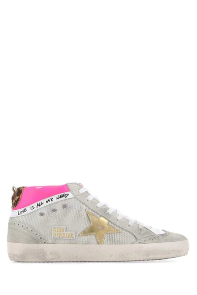 Shop Golden Goose Deluxe Brand Mid Star Sneakers In Grey