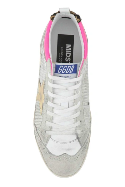 Shop Golden Goose Deluxe Brand Mid Star Sneakers In Grey