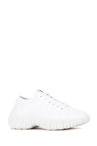 Shop Miu Miu Chunky Sole Sneakers In White