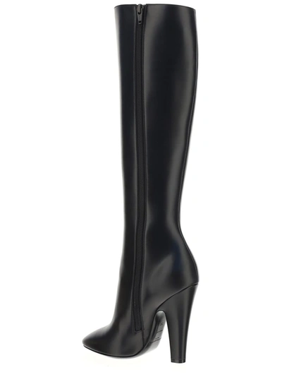 Shop Saint Laurent 68 Boots In Black