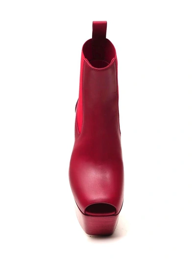 Shop Rick Owens Phlegethon Open In Red