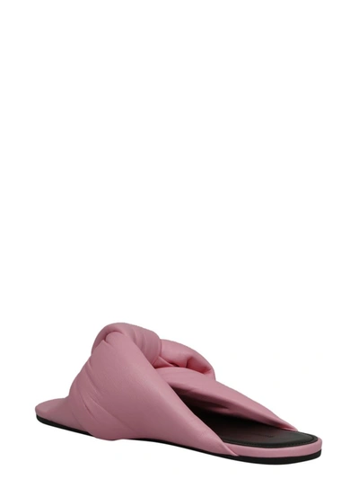 Shop Balenciaga Drapy Sandals In Pink