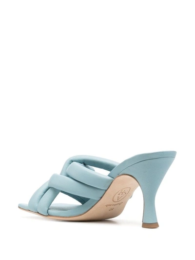 Shop Ash Mina Slide Sandals In Blue