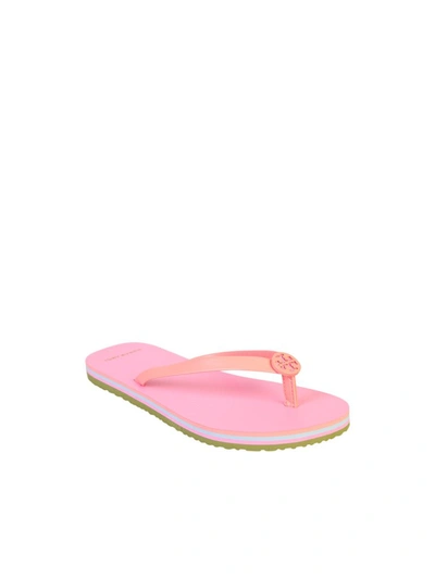 Shop Tory Burch Mini Minnie Sandals In Pink