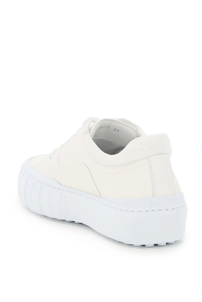 Shop Fendi Force Low Top Sneakers In White