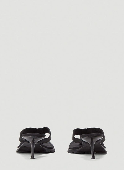 Shop Alexander Wang Jessie Lug Sandals In Black