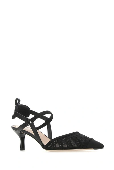 Shop Fendi Colibrì Lite Slingback Pumps In Black