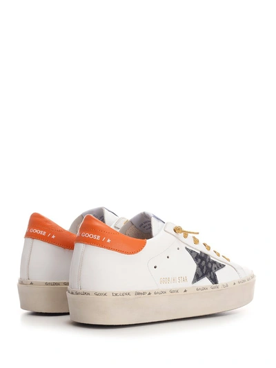 Shop Golden Goose Deluxe Brand Hi Star Sneakers In White