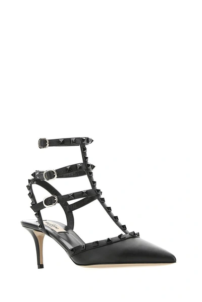 Valentino Garavani 65mm Rockstud Leather Pumps In Nero | ModeSens Valentino Garavani 65mm Rockstud Leather Pumps In Nero | ModeSens