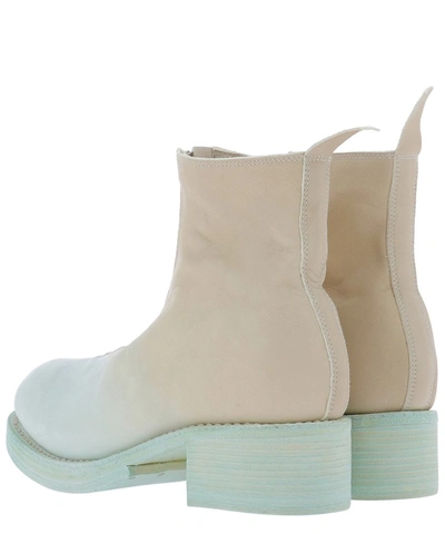 Shop Guidi Gradient Front Zip Boots In Multi