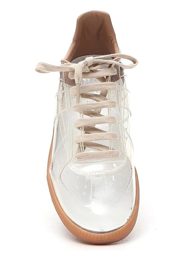 Shop Maison Margiela Replica Transparent Sneakers