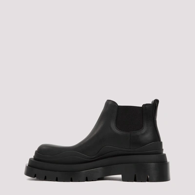 Shop Bottega Veneta Bv Tire Ankle Boots In Black