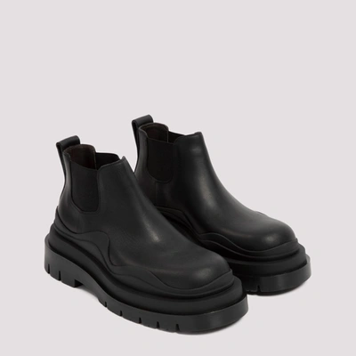 Shop Bottega Veneta Bv Tire Ankle Boots In Black