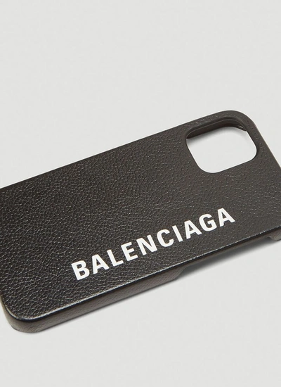 Balenciaga Black Cash Leather Iphone 11 Css Case | ModeSens