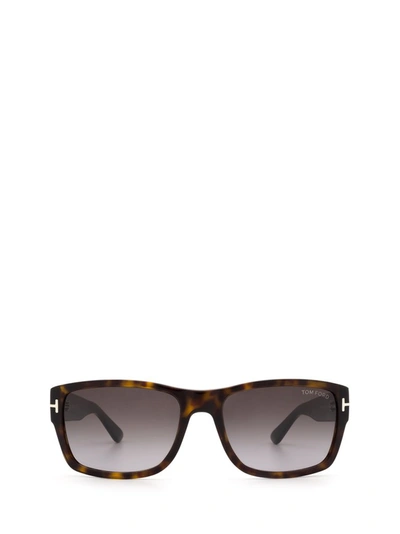Shop Tom Ford Eyewear Mason Sunglasses In Brown