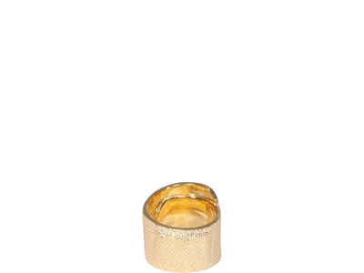 Shop Ambush Textured Tape Ring In Gold