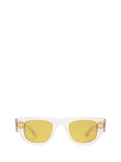 Shop Dita Eyewear Muskel Sunglasses In Transparent