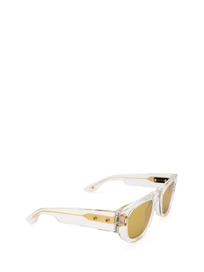 Shop Dita Eyewear Muskel Sunglasses In Transparent