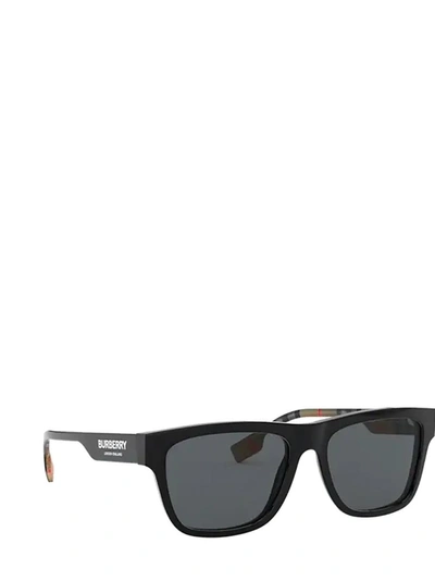 Shop Burberry Eyewear Square Frame Sunglasses In Black