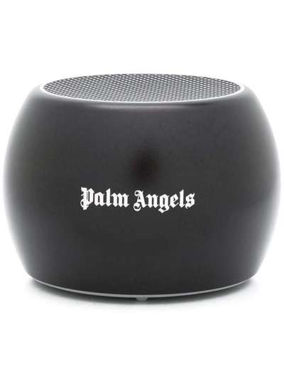 Shop Palm Angels Logo Printed Speaker In Black
