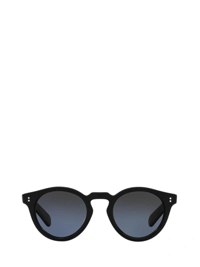 Shop Oliver Peoples Martineaux Sunglasses In Black
